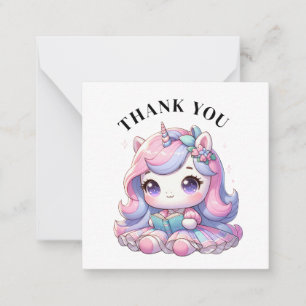 Pequeña Tarjeta Unicorn
