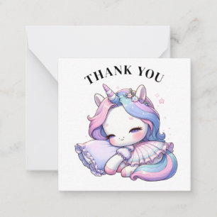 Pequeña Tarjeta Unicorn