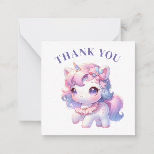 Pequeña Tarjeta Unicorn