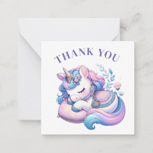 Pequeña Tarjeta Unicorn