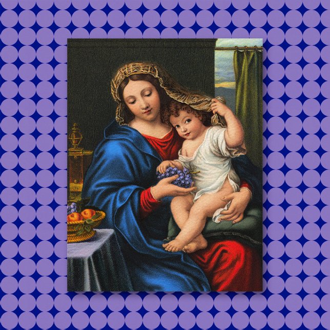 Pequeña Tarjeta Virgen de la uva (Subido por el creador)