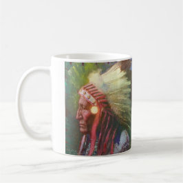 Pequeña taza de café del lobo de Laban