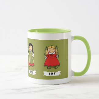 Pequeña taza de los chicas de marzo de las mujeres