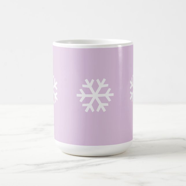 Pequeña taza del copo de nieve 3 (Centro)