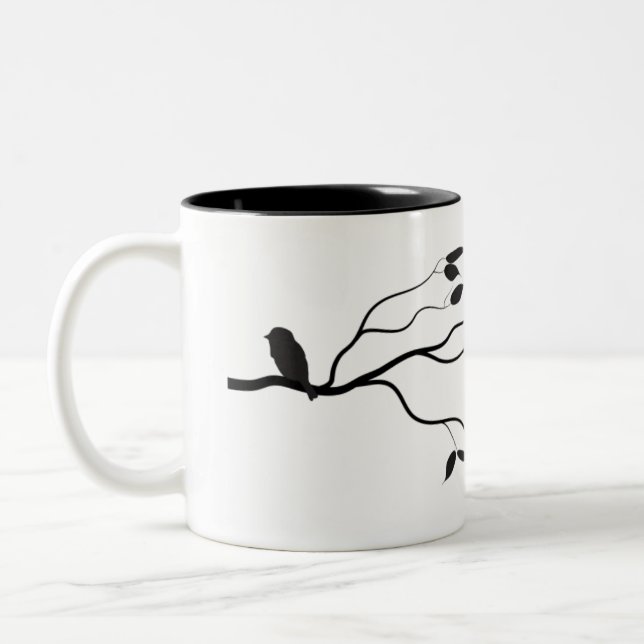 Pequeña taza del pájaro (Izquierda)