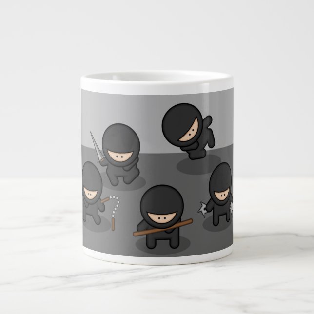Pequeña taza enorme de Ninja (Frente)