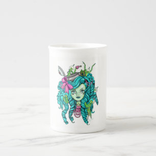 Pequeña taza extranjera