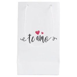 Pequeña Te Amo Te Amo Valentín Español | Bolsa de regalo