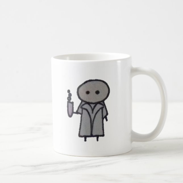 Pequeña una taza del científico (Derecha)