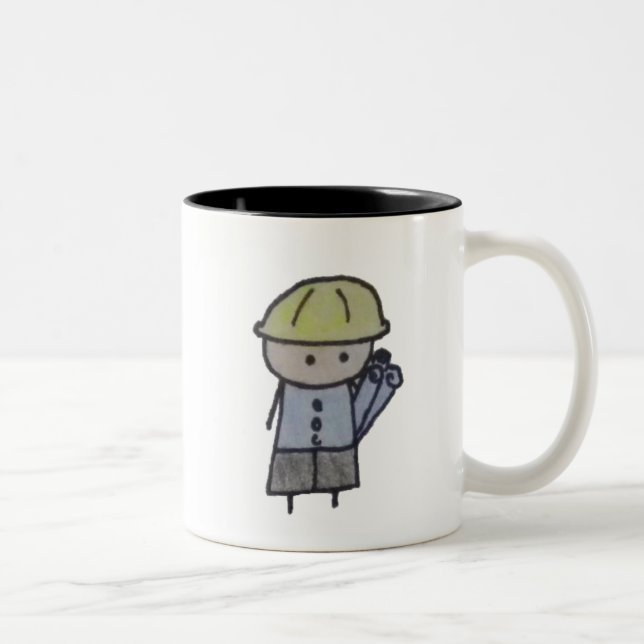 Pequeña una taza del tono del arquitecto dos (Derecha)
