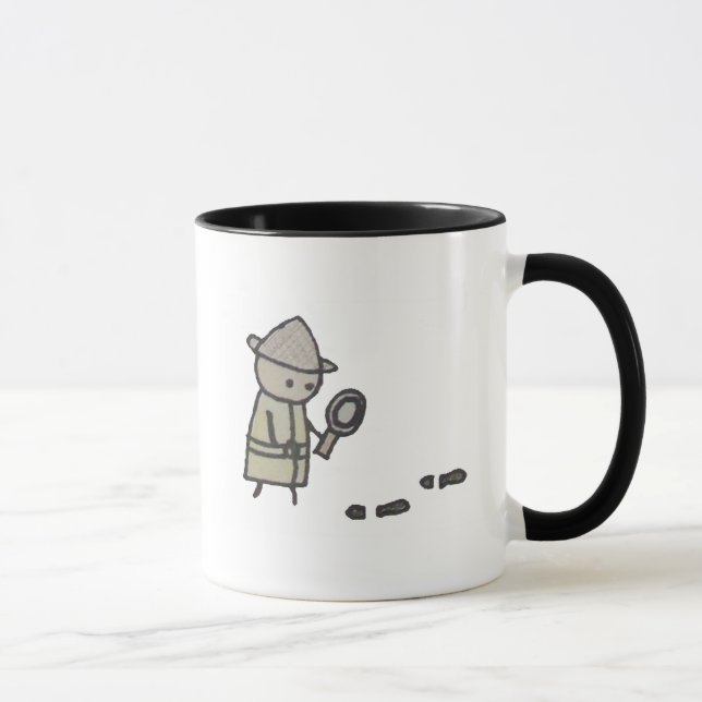 Pequeña una taza detective del campanero (Derecha)
