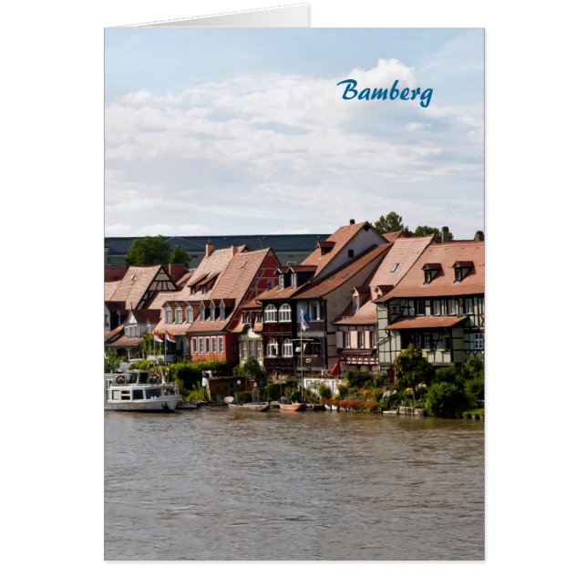 Pequeña Venecia en Bamberg (Frente)