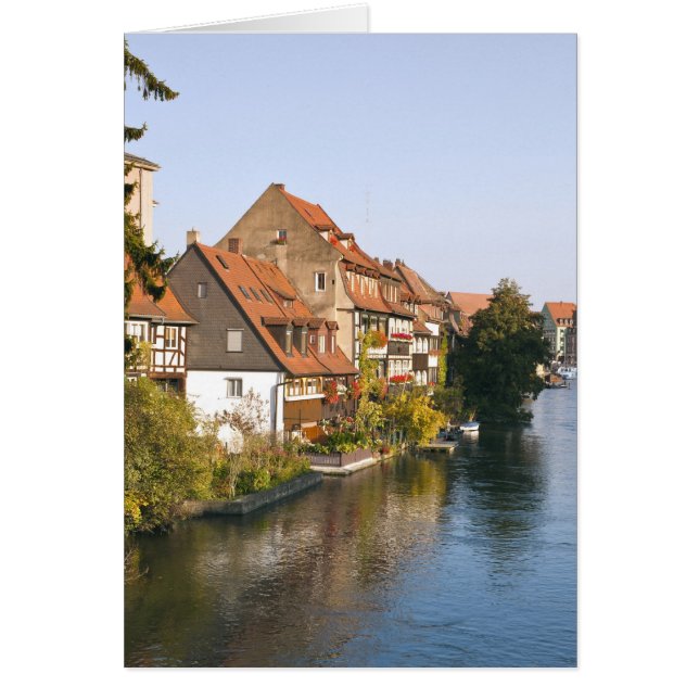 Pequeña Venecia (Klein Venedig) y río Regnitz (Frente)
