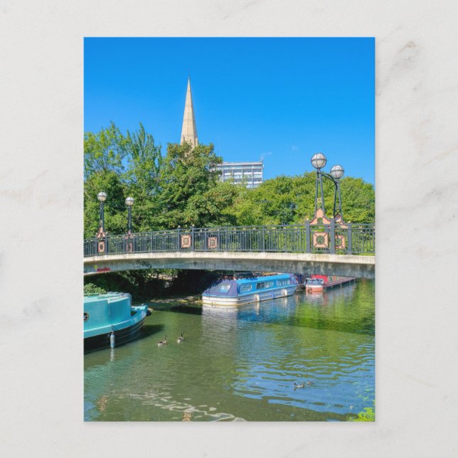 Pequeña Venecia, postal de Londres (Anverso)