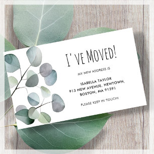 Pequeña Verdor Botánico   He movido la tarjeta de Invitaci