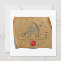 ZODIACO - Sagitario - Tarjeta Personalizada