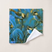 Pequeñas aves amarillas