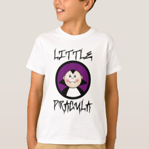 Pequeñas camisetas y regalos de Drácula