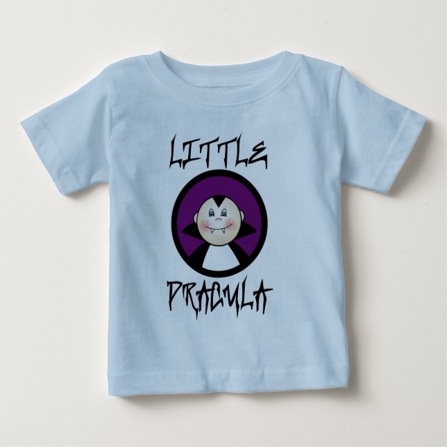 Pequeñas camisetas y regalos de Drácula (Anverso)