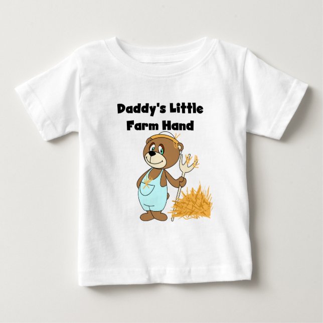 Pequeñas camisetas y regalos de mano de papá (Anverso)
