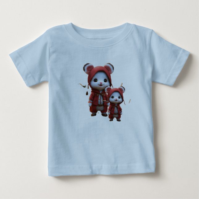 "Pequeñas comodidades: Colección de camisetas de B (Anverso)