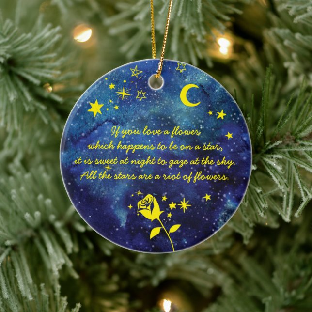 Pequeñas estrellas y adorno de nombres personaliza (Árbol)