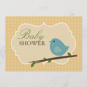 Pequeñas invitaciones para bañar a bebés