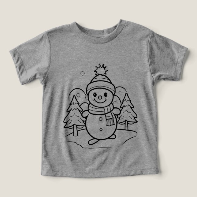Pequeñas joyas de Navidades - ¡Tee de niños adorab (Diseño delantero )