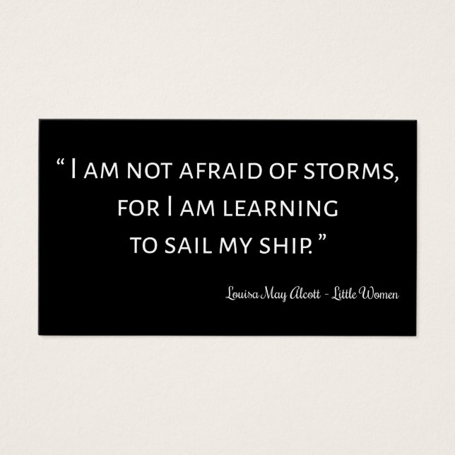 Pequeñas mujeres citan I - Estilo clásico (Frente)