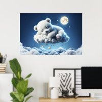 Pequeñas nubes estrellas de peluche arte de fantas