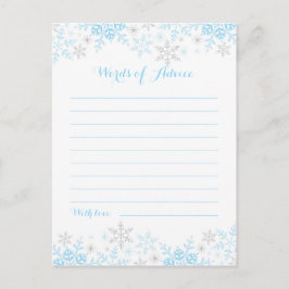 Pequeñas palabras de consejo de Baby Shower con co