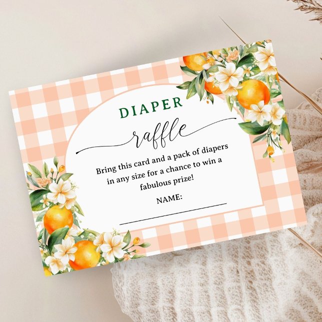 Pequeñas tarjetas Baby Shower Diaper Raffle (Subido por el creador)