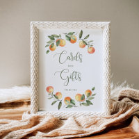 Pequeñas tarjetas de bebé cortas y señal de regalo