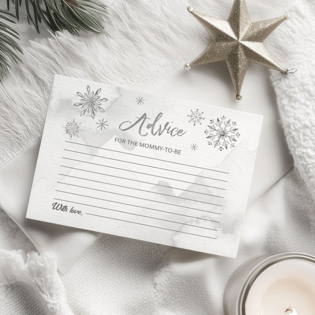 Pequeñas tarjetas de consejos de Baby Shower para  (Subido por el creador)