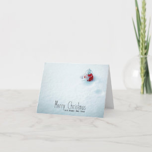 Pequeñas tarjetas de Navidad elegantes