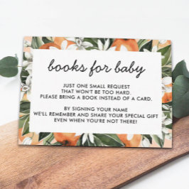 Pequeñas tarjetas de solicitud de libros de Baby S