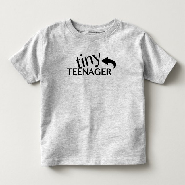 Pequeño adolescente - Camiseta de Jersey fina (Anverso)