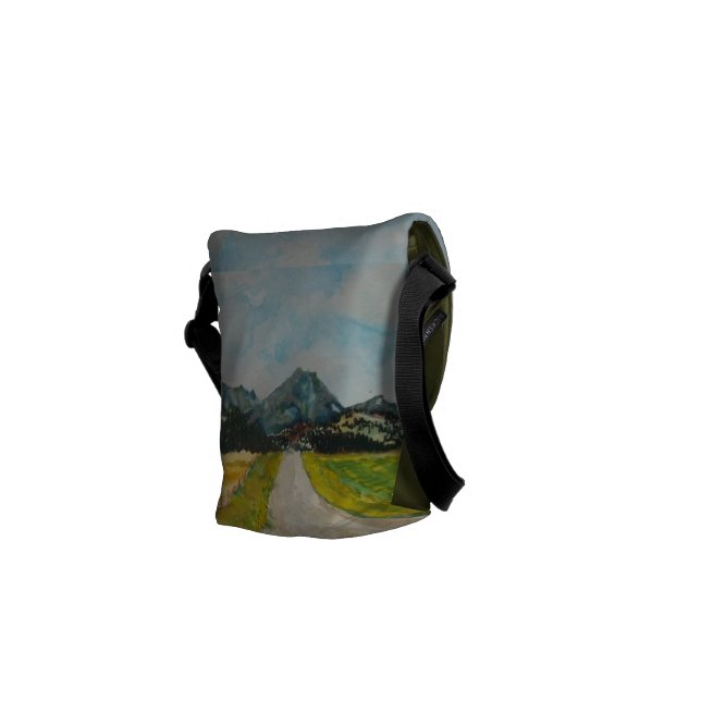 Pequeño bolso abierto del camino (Atrás Derecha)