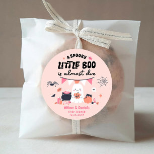 Pequeño Boo casi se debe a Pegatinas de Baby Showe