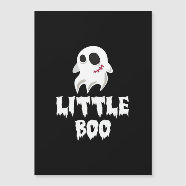 Pequeño Boo En Grafico Genial De Halloween (Anverso)