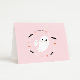 Pequeño Boo Gracias tarjeta