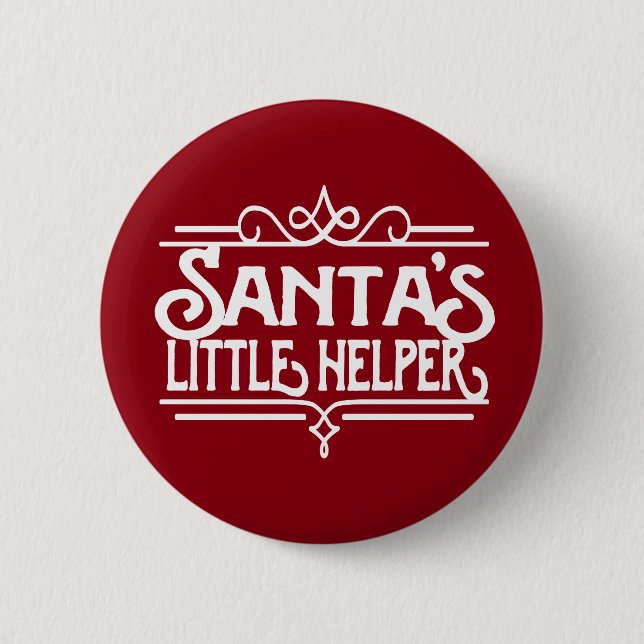 Pequeño botón auxiliar de Santa Claus (Anverso)