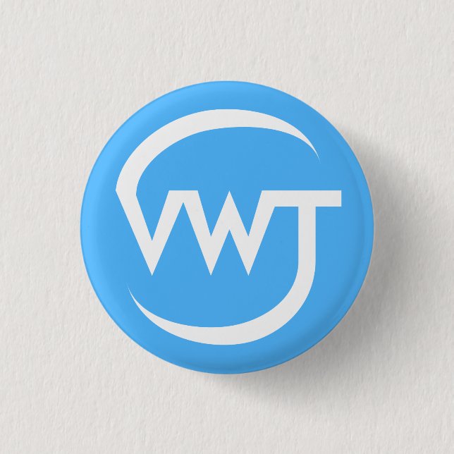 Pequeño botón del logotipo de VWT (Anverso)