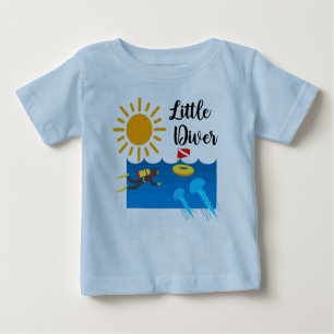 Pequeño buzo con pez gelatina - Baby Fine Jersey T