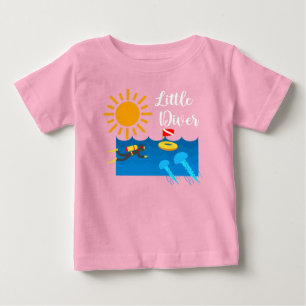 Pequeño buzo con pez gelatina - Baby Fine Jersey T