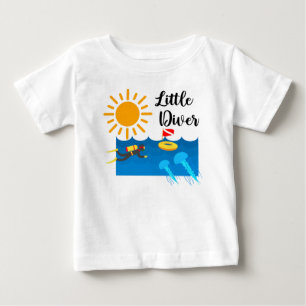 Pequeño buzo con pez gelatina - Baby Fine Jersey T