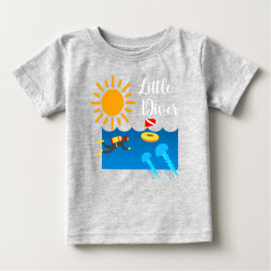 Pequeño buzo con pez gelatina - Baby Fine Jersey T