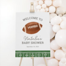 Pequeño cartel de bienvenida de Baby Shower para e