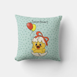 Pequeño Cojín decorativo "corazón"