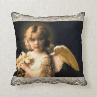Pequeño Cojín decorativo dulce del ángel